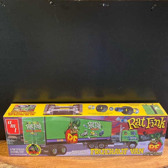 Rat Fink AMT 1/25 scale model Fruehauf Van. - Picture 2 of 15